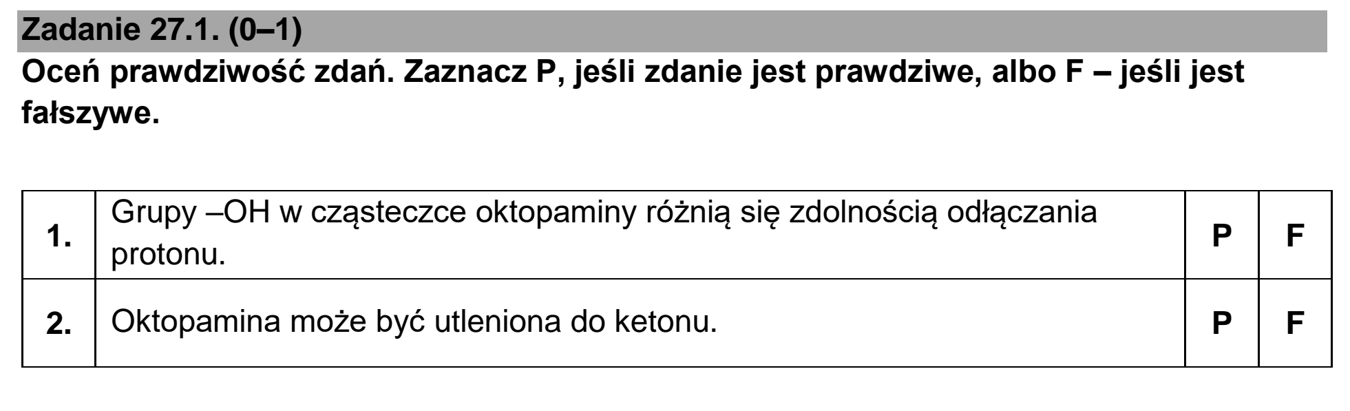 Matura, maj 2025, zadanie 27.1