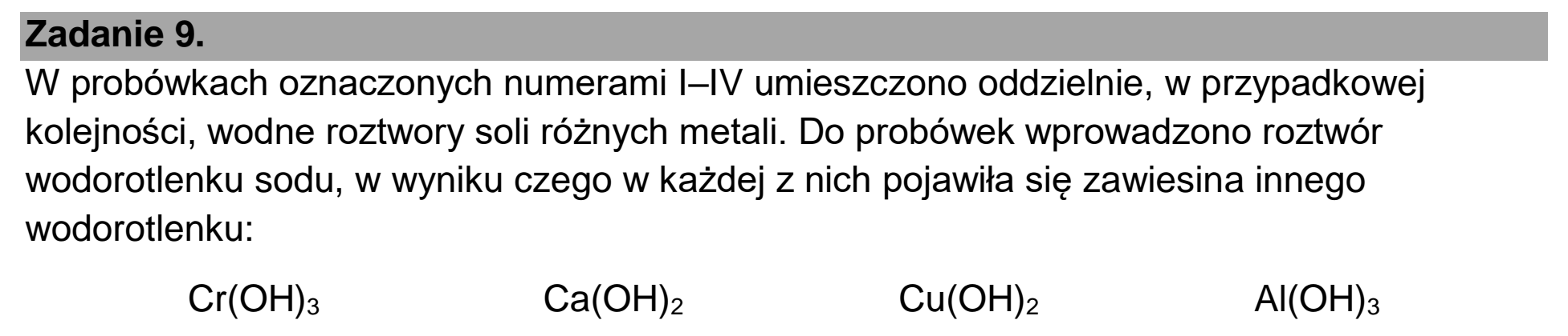 Matura, maj 2025, wstęp zadania 9