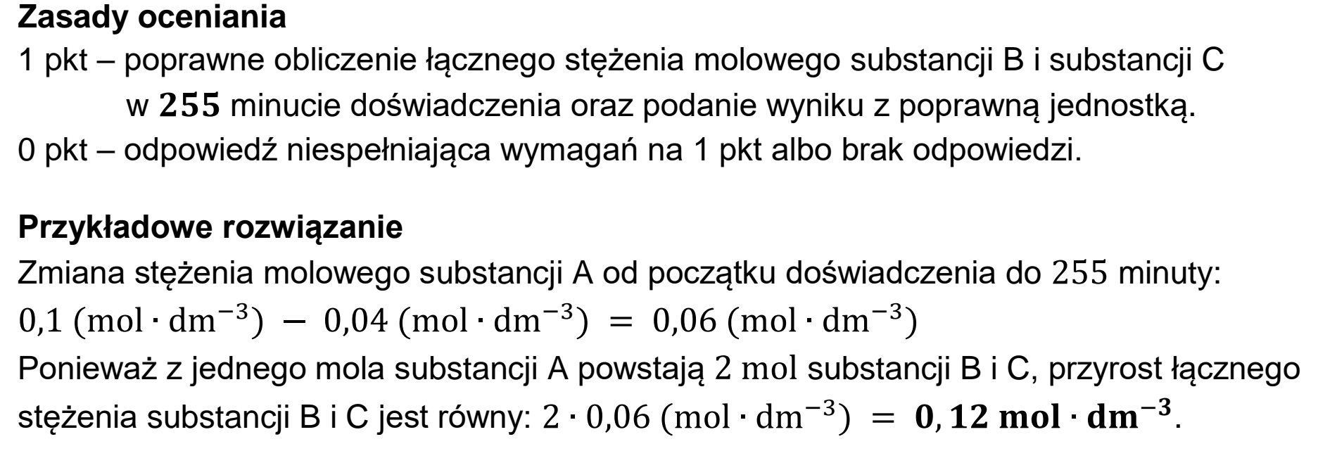 Matura, maj 2026, odpowiedź do zadania 7