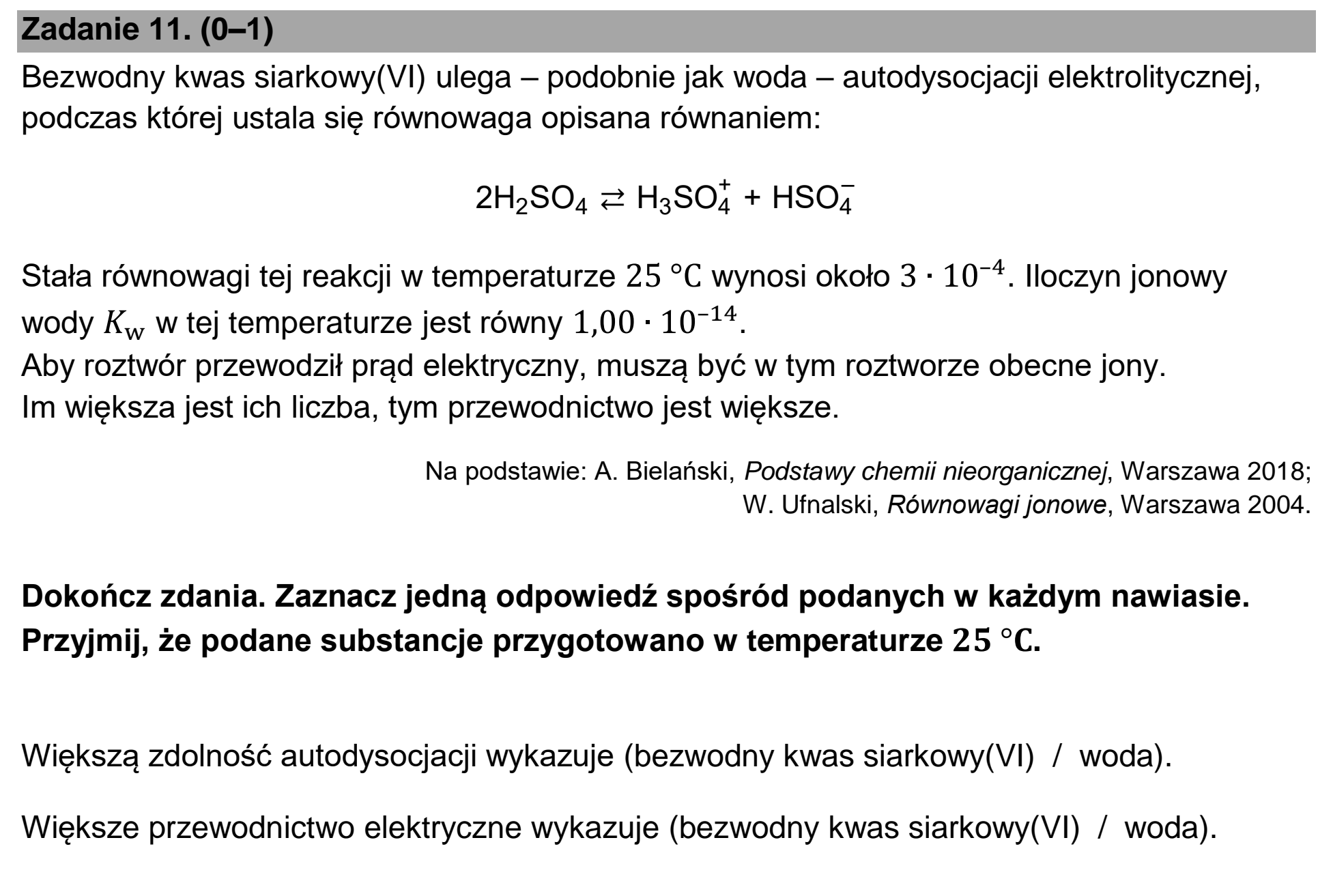 Matura, maj 2026, podgląd zadania 11