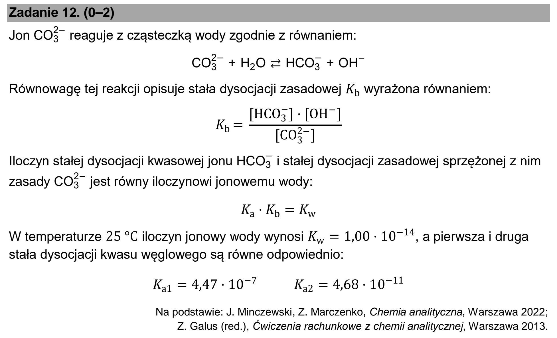 Matura, maj 2026, podgląd zadania 12, fragment 1