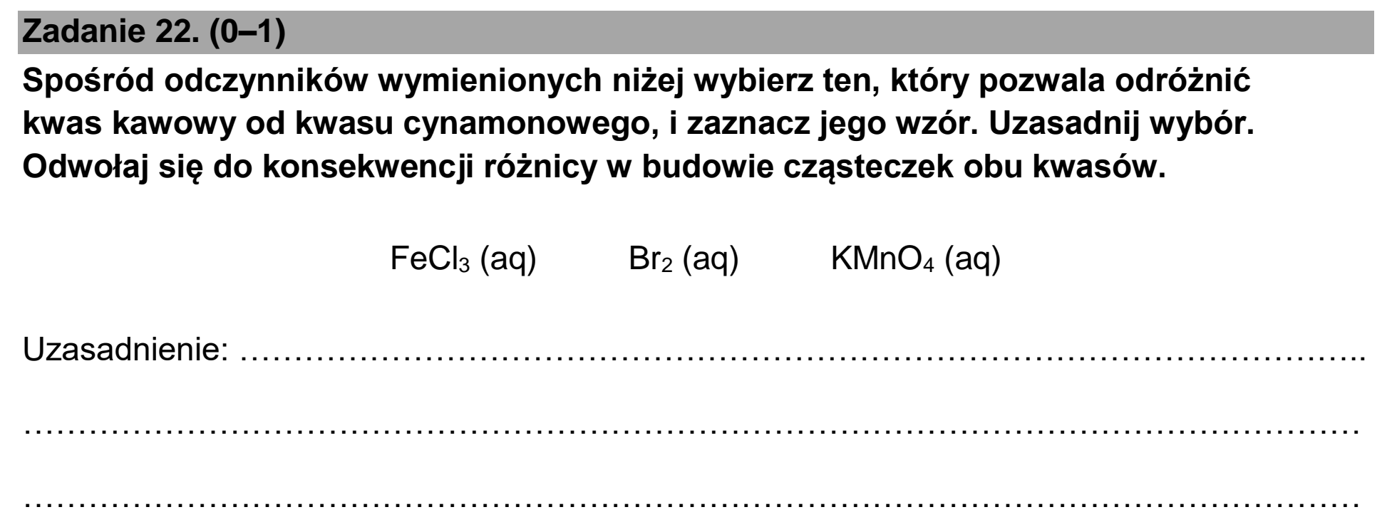 Matura, maj 2026, podgląd zadania 22