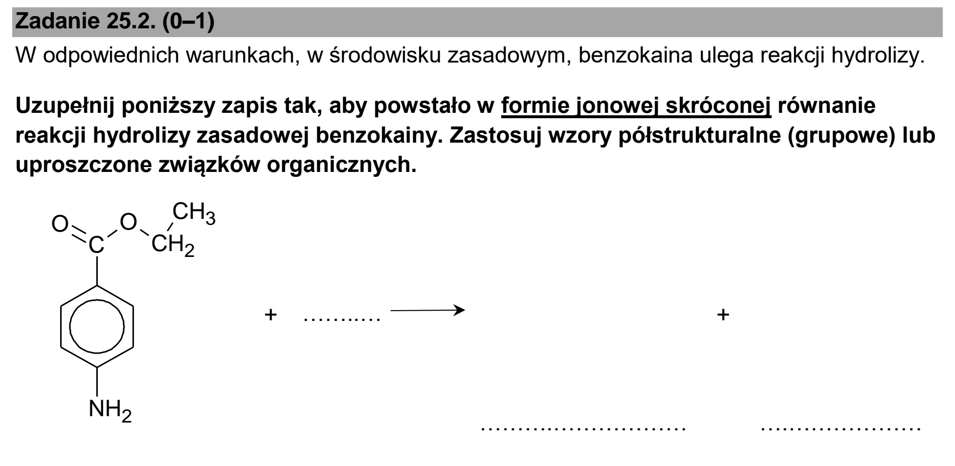 Matura, maj 2026, zadanie 25.2
