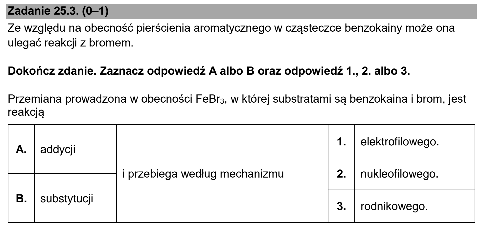 Matura, maj 2026, zadanie 25.3