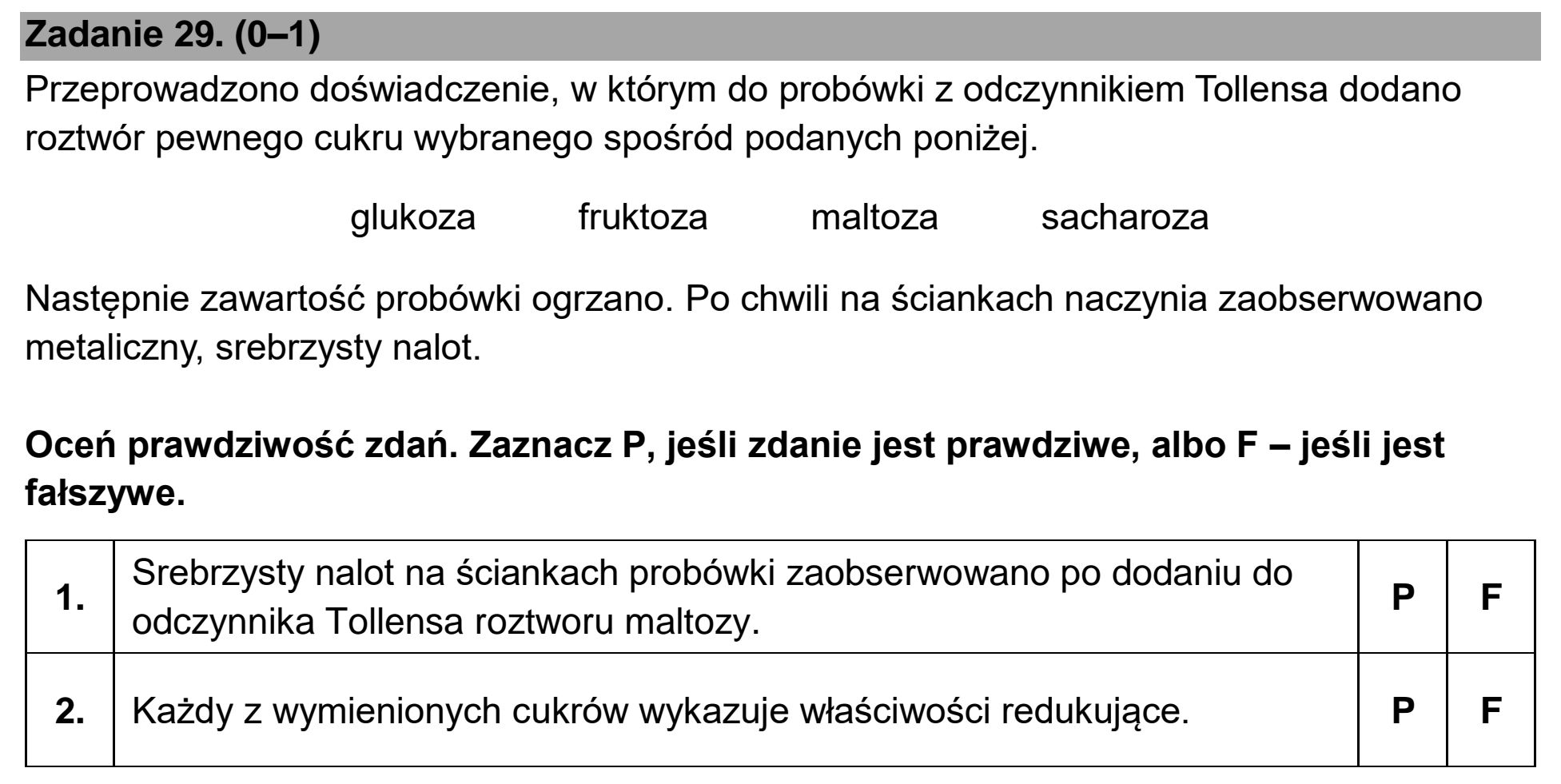 Matura, maj 2026, podgląd zadania 29