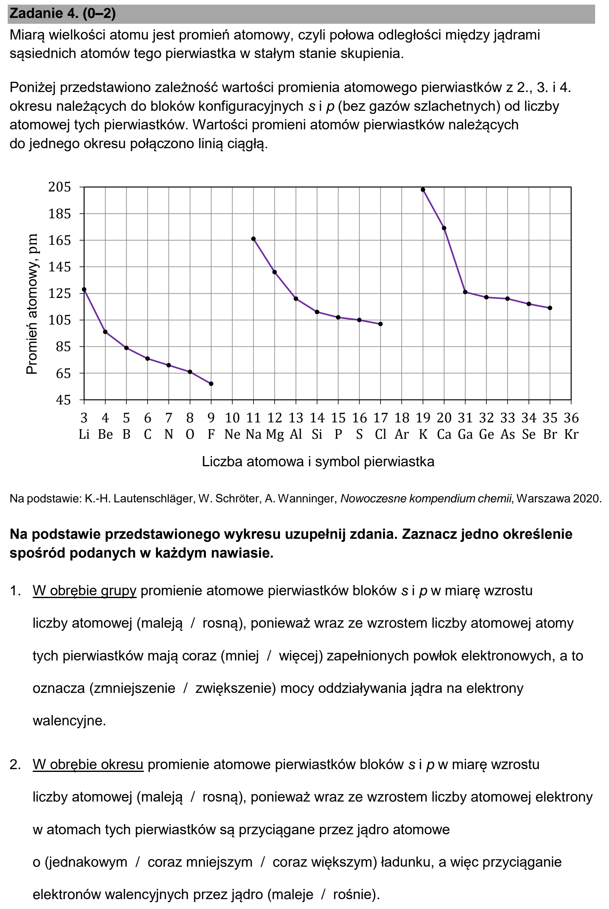 Matura, maj 2026, podgląd zadania 4