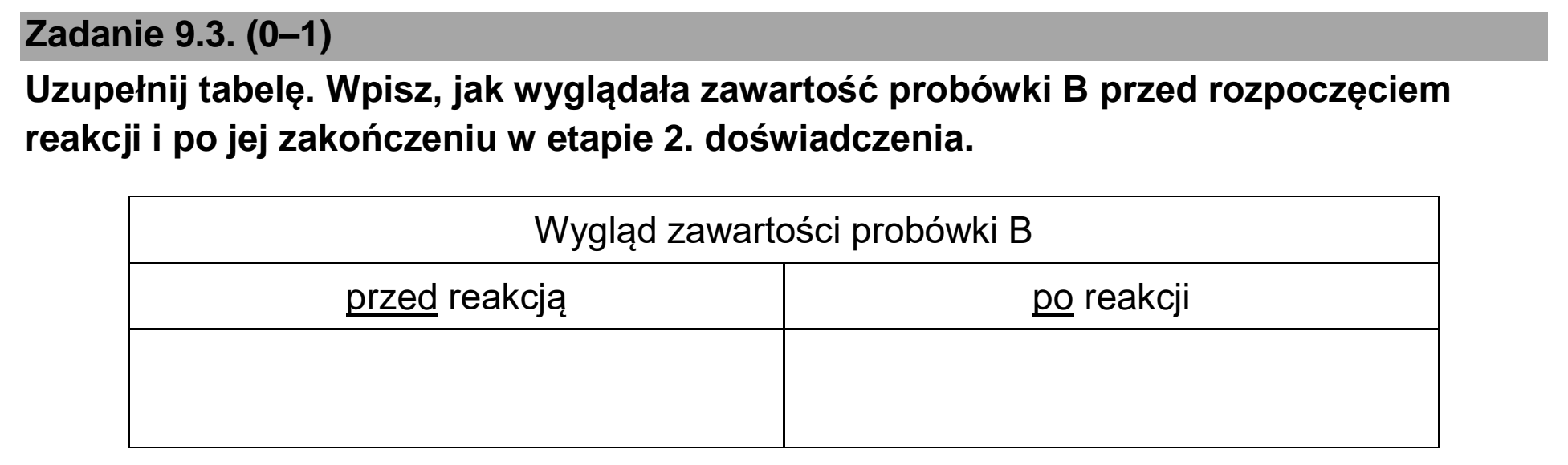 Matura, maj 2026, zadanie 9.3