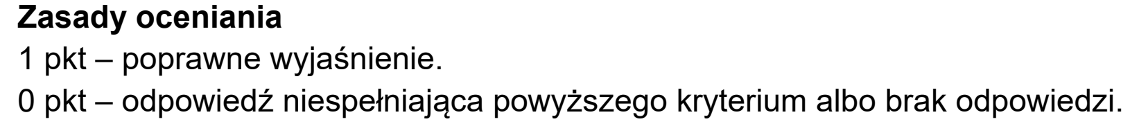 Matura próbna, marzec 2021, odpowiedź do zadania 2, fragment 1
