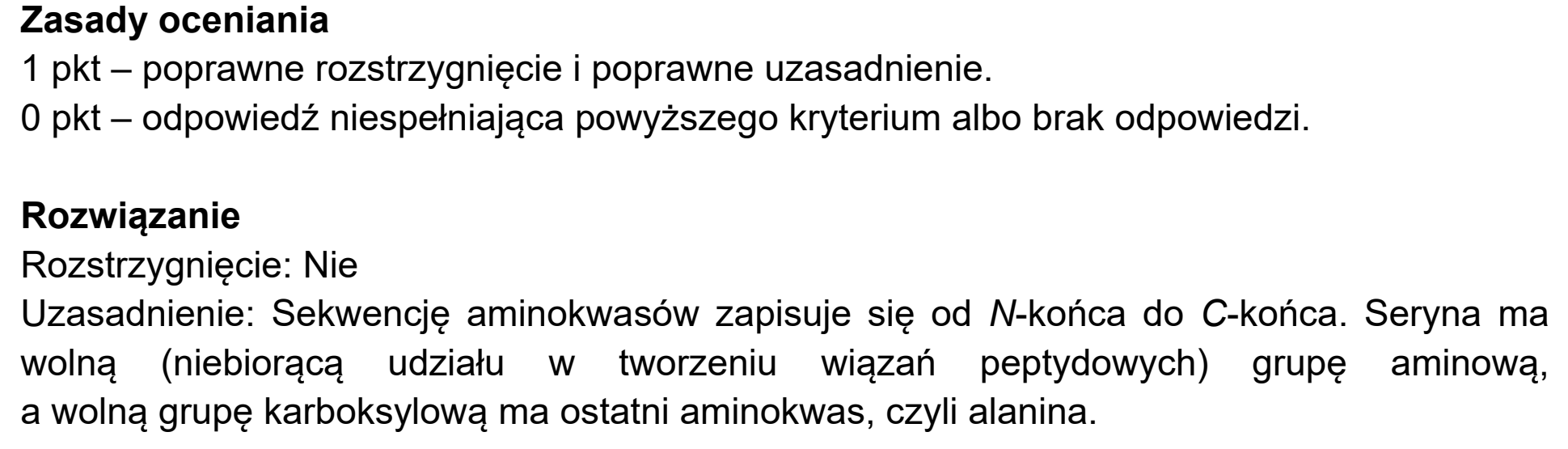 Matura próbna, marzec 2021, odpowiedź do zadania 35