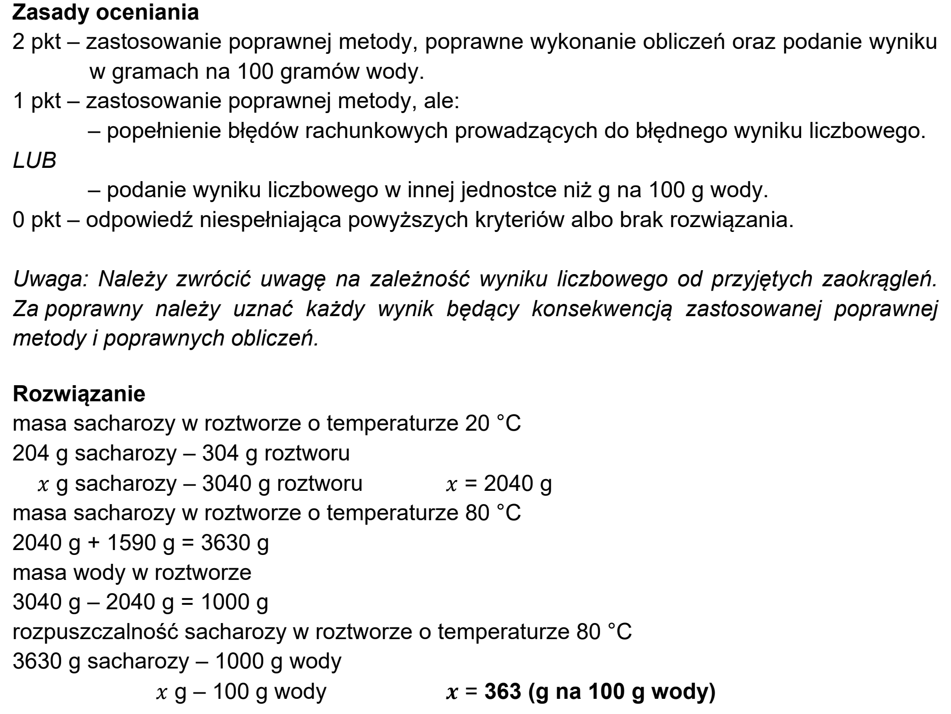 Matura próbna, marzec 2021, odpowiedź do zadania 5