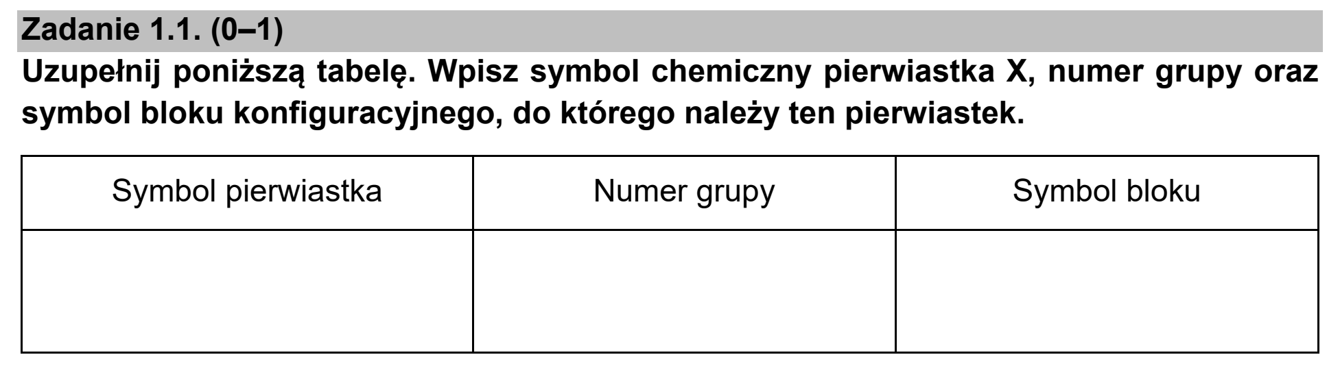 Matura próbna, marzec 2021, zadanie 1.1
