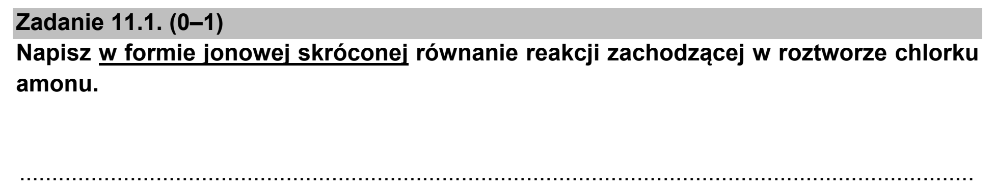 Matura próbna, marzec 2021, podgląd zadania 11