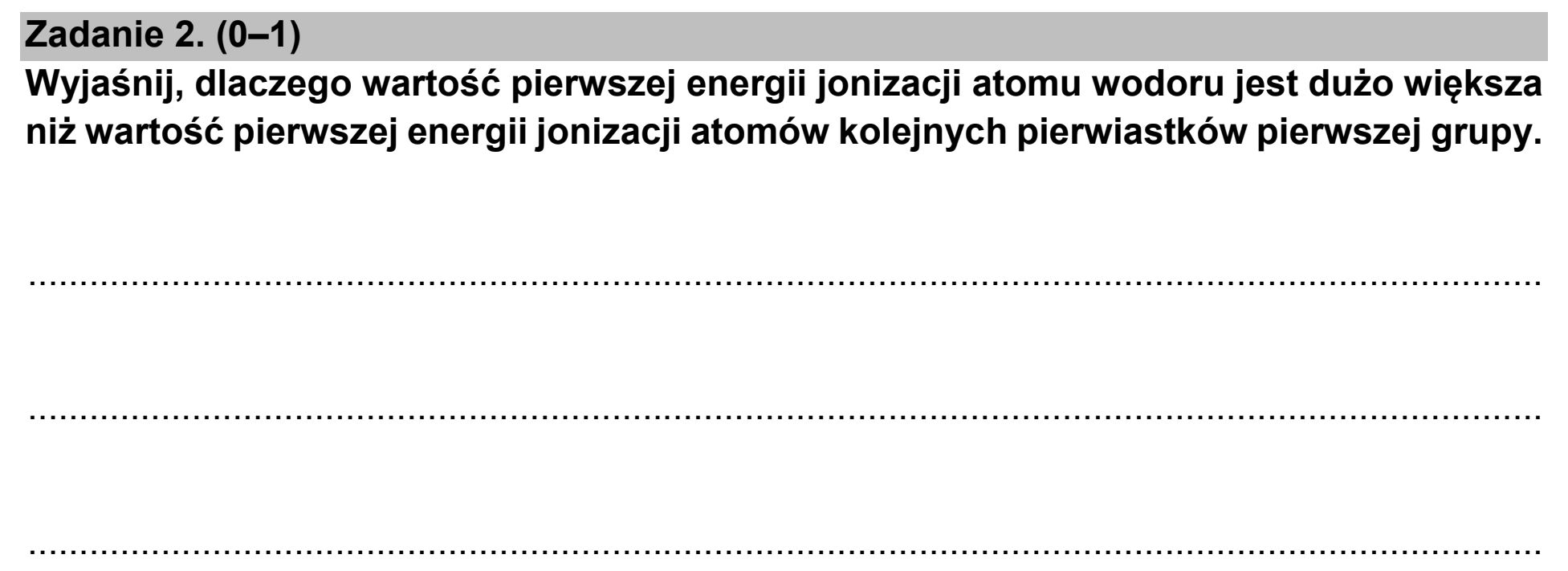 Matura próbna, marzec 2021, podgląd zadania 2