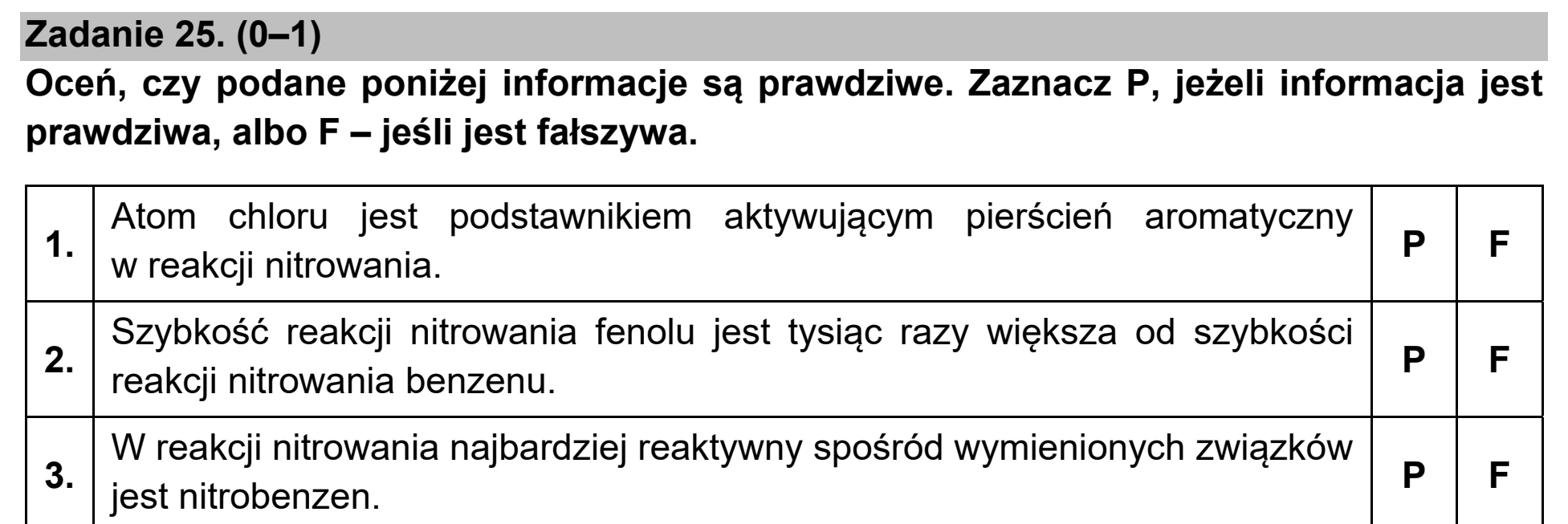 Matura próbna, marzec 2021, podgląd zadania 25