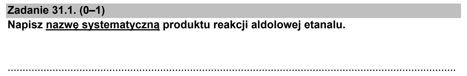 Matura próbna, marzec 2021, zadanie 31.1