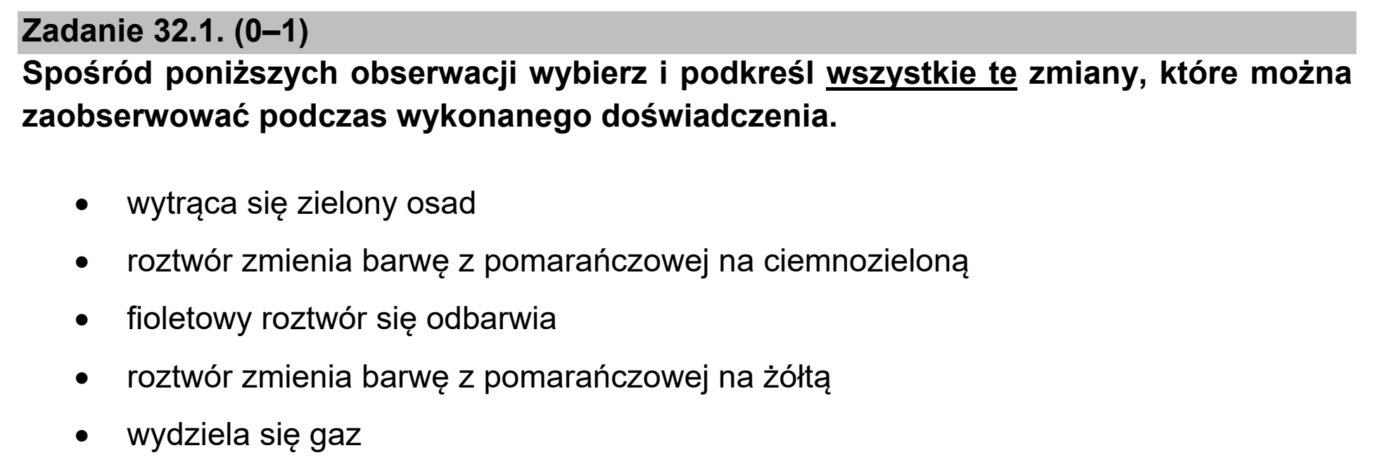 Matura próbna, marzec 2021, zadanie 32.1