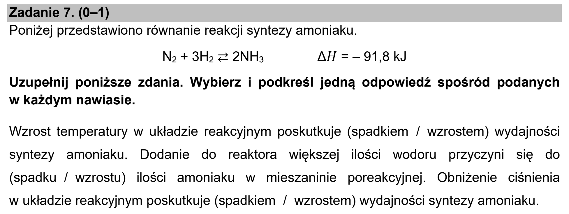 Matura próbna, marzec 2021, podgląd zadania 7