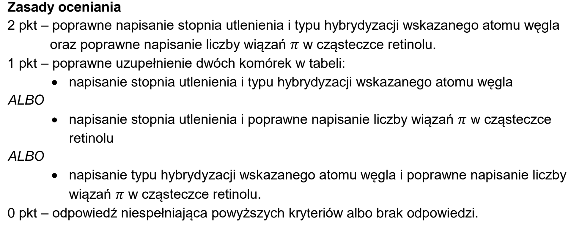 Matura dodatkowa, czerwiec 2023, odpowiedź do zadania 27.1