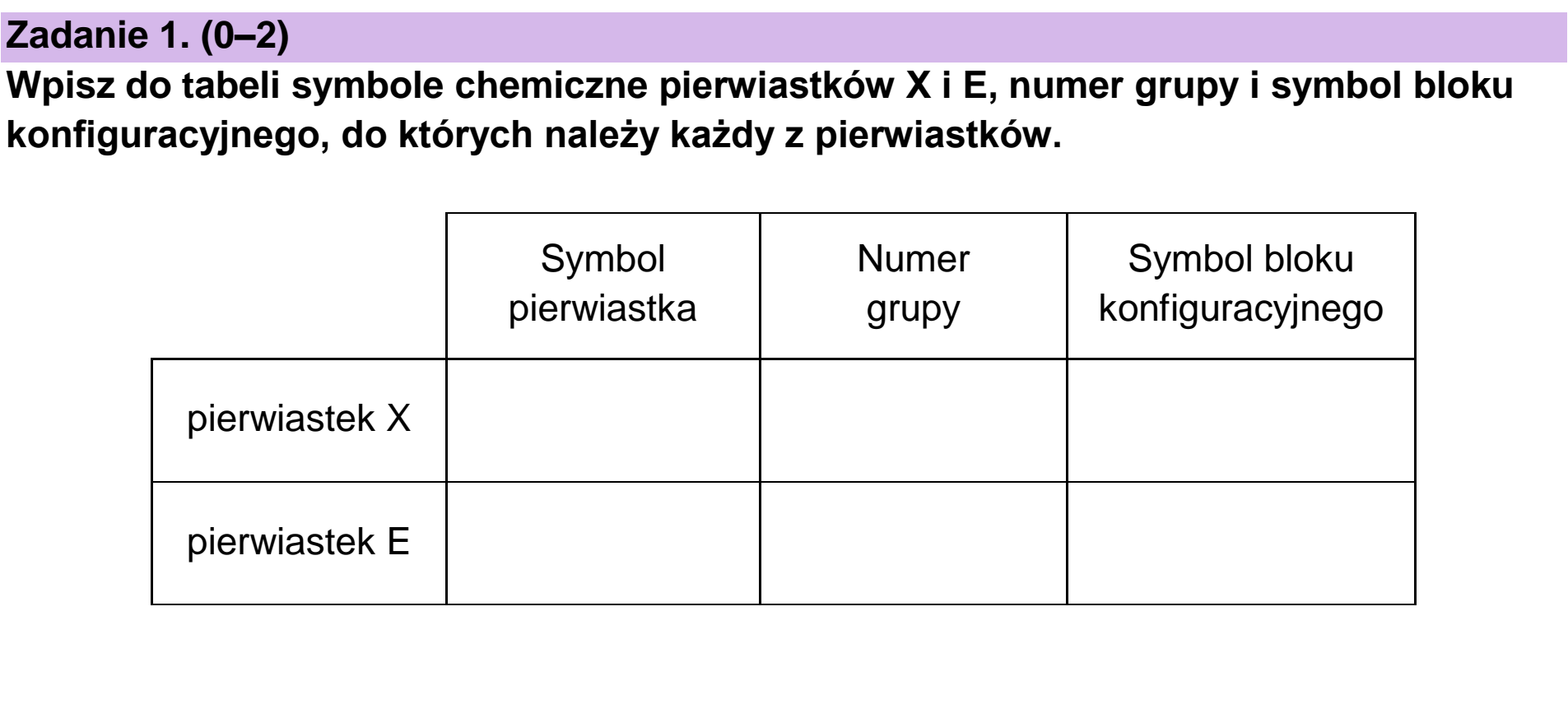 Matura dodatkowa, czerwiec 2023, podgląd zadania 1