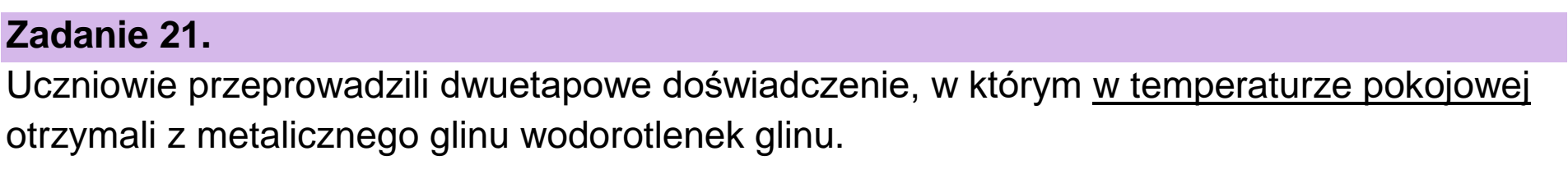 Matura dodatkowa, czerwiec 2023, wstęp zadania 21