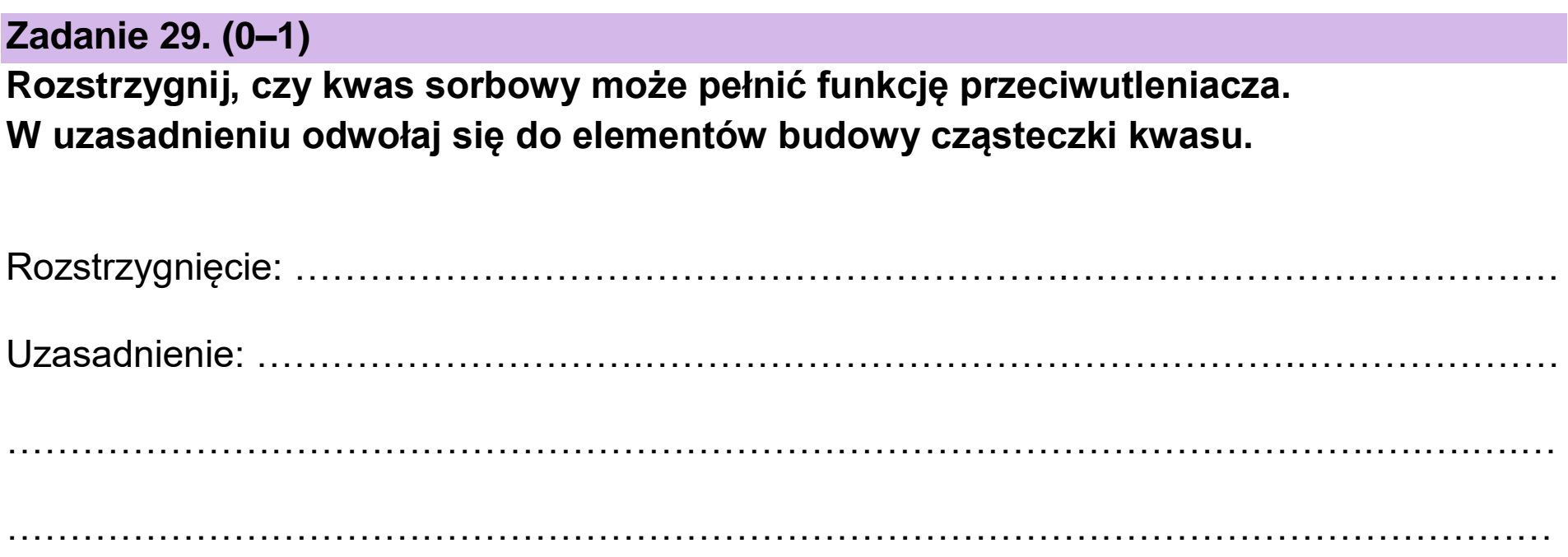 Matura dodatkowa, czerwiec 2023, podgląd zadania 29