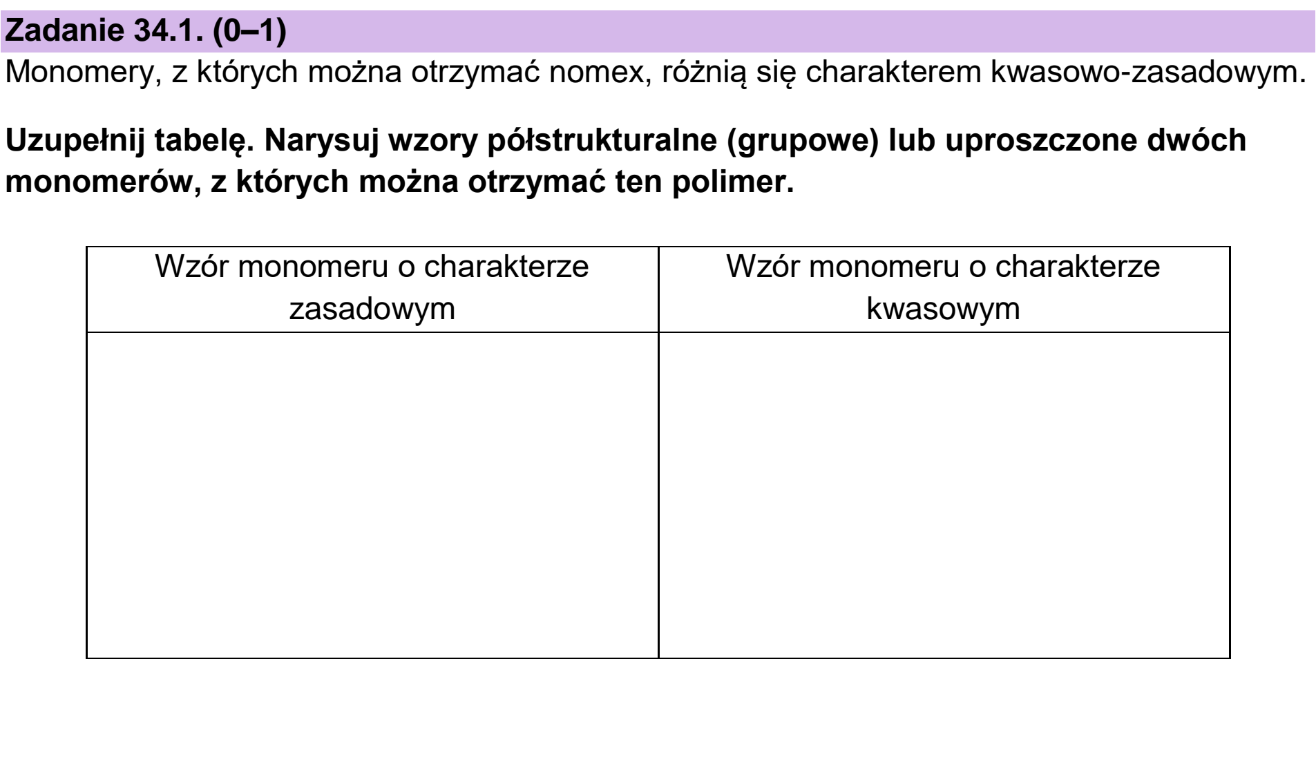 Matura dodatkowa, czerwiec 2023, zadanie 34.1