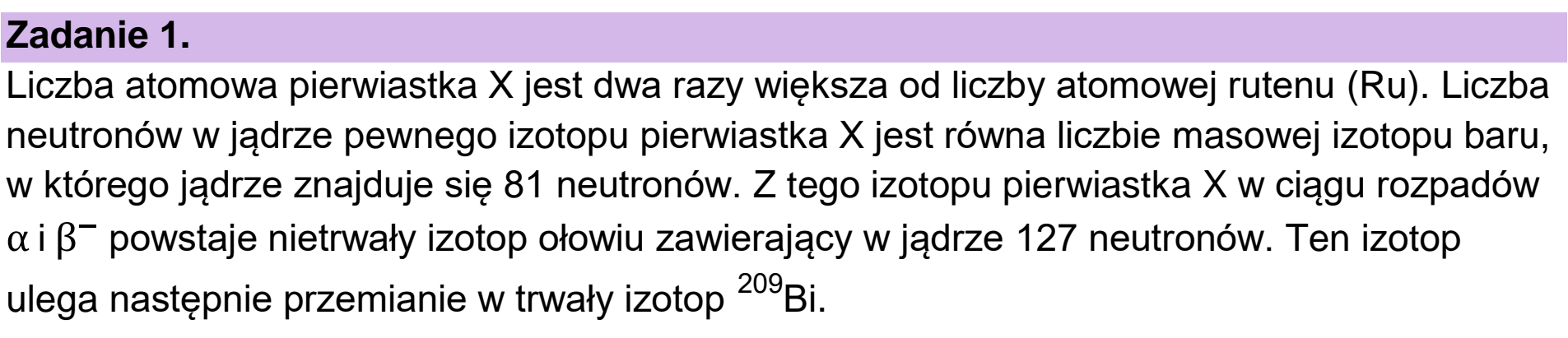 Matura dodatkowa, czerwiec 2024, wstęp zadania 1