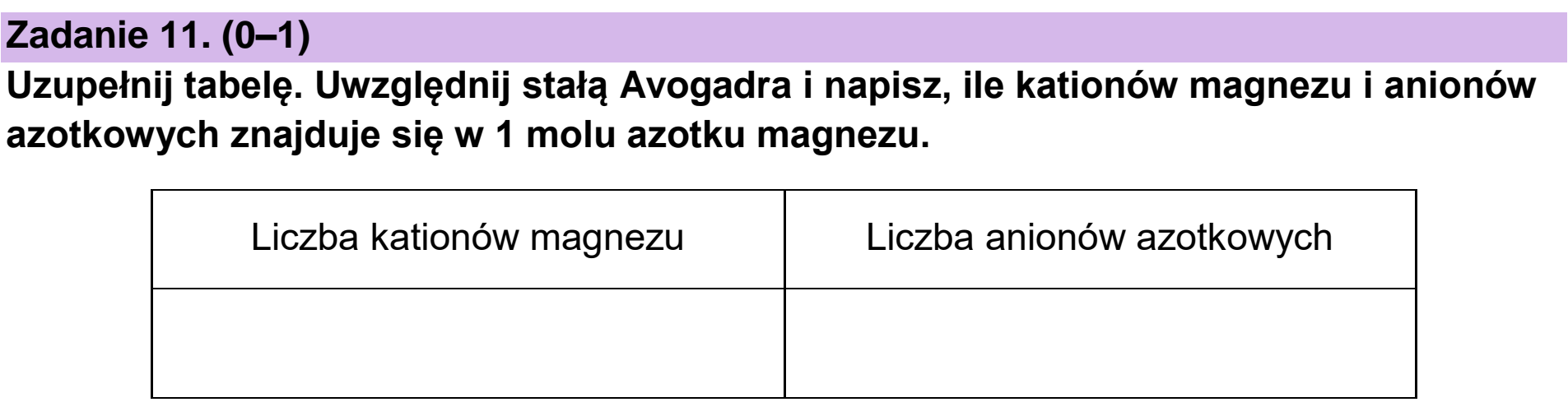Matura dodatkowa, czerwiec 2024, podgląd zadania 11