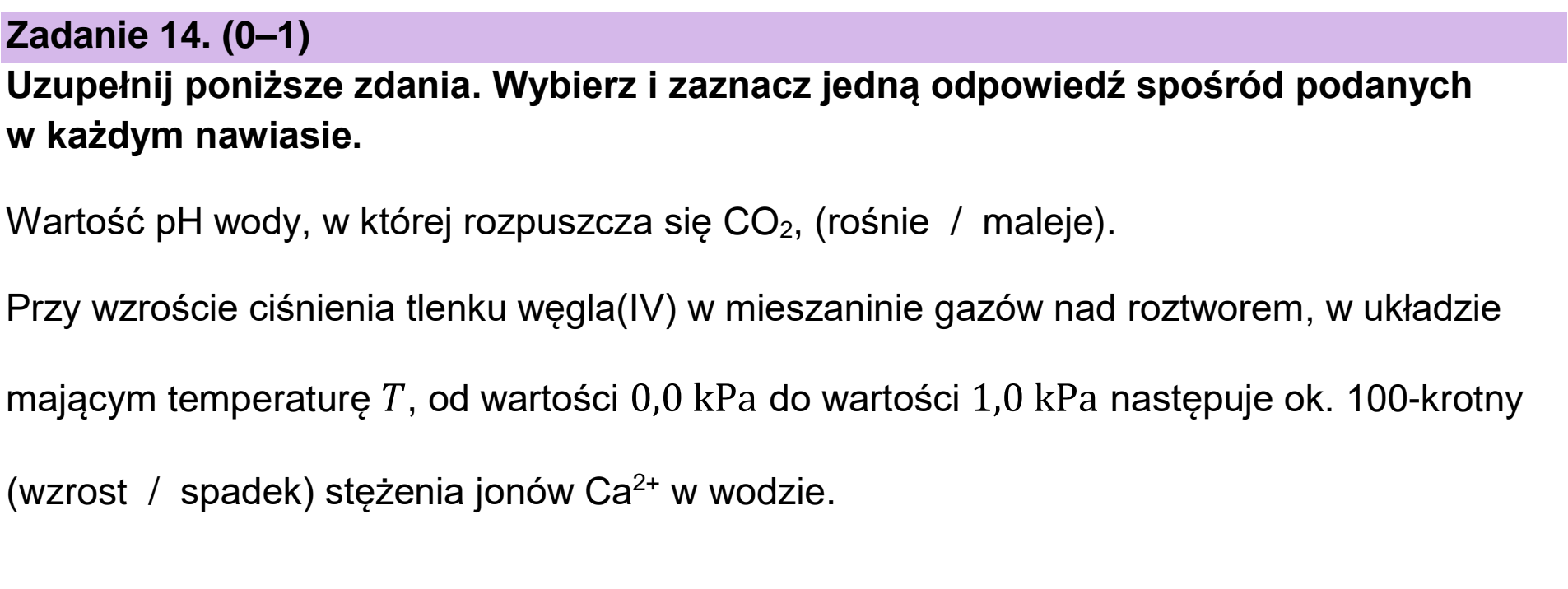Matura dodatkowa, czerwiec 2024, podgląd zadania 14