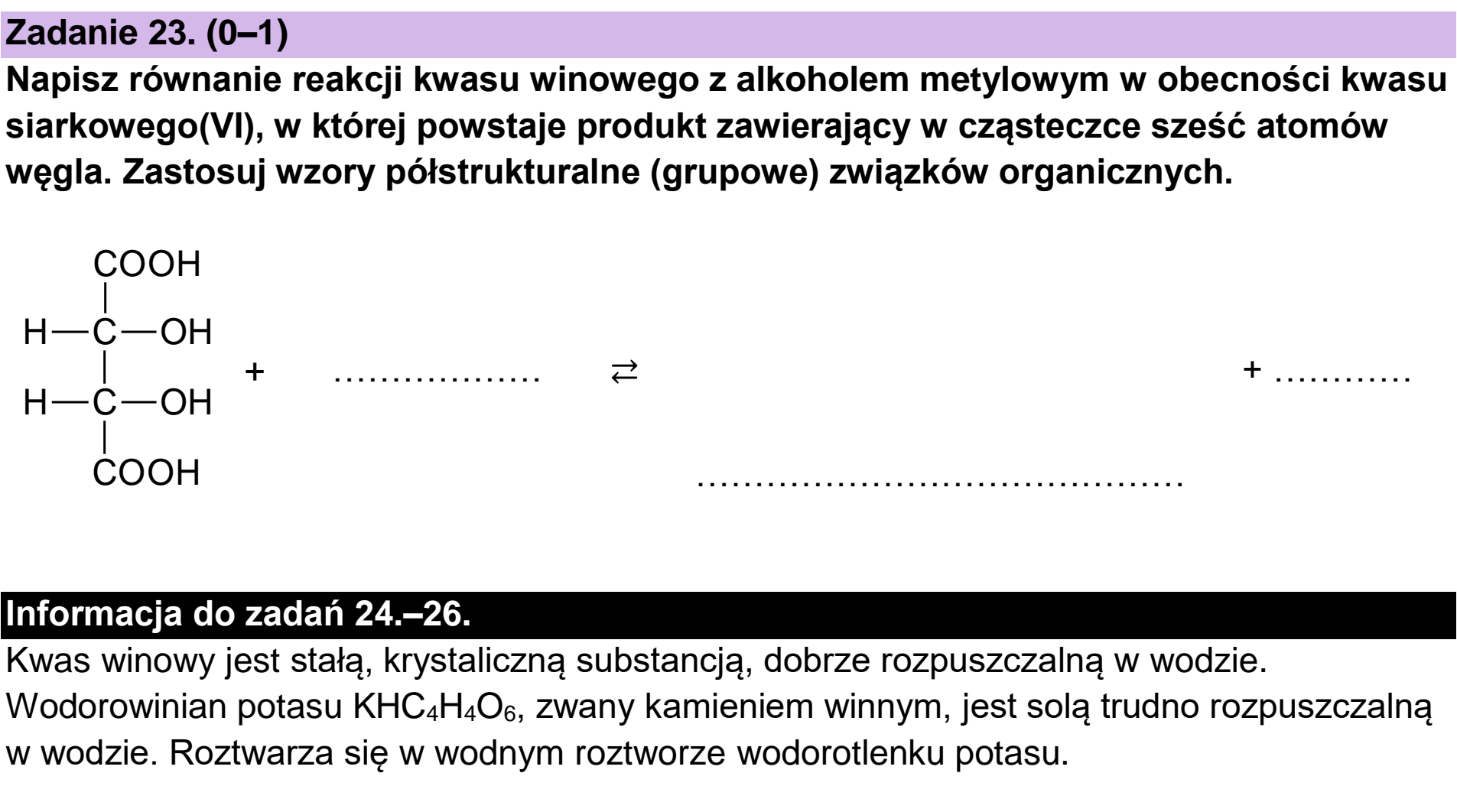 Matura dodatkowa, czerwiec 2024, podgląd zadania 23