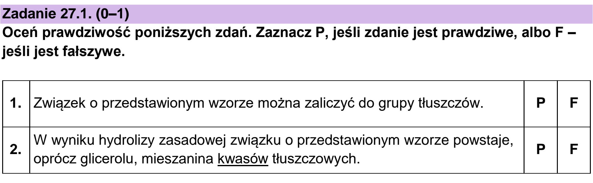 Matura dodatkowa, czerwiec 2024, zadanie 27.1