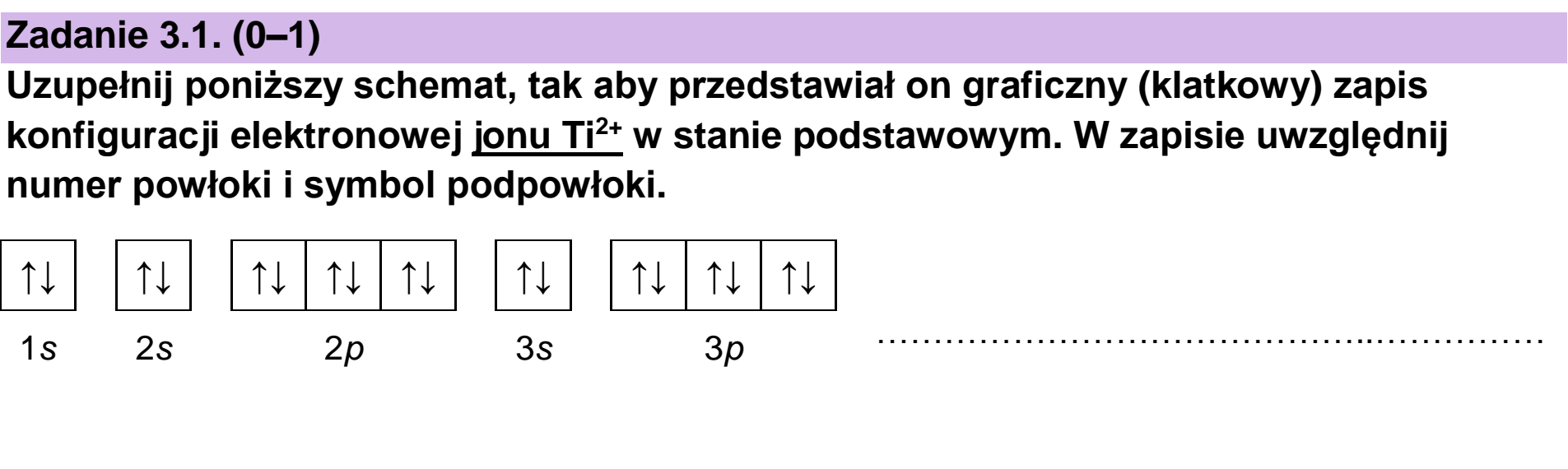 Matura dodatkowa, czerwiec 2024, zadanie 3.1