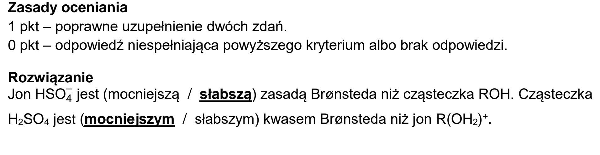 Matura dodatkowa, czerwiec 2025, odpowiedź do zadania 19.1