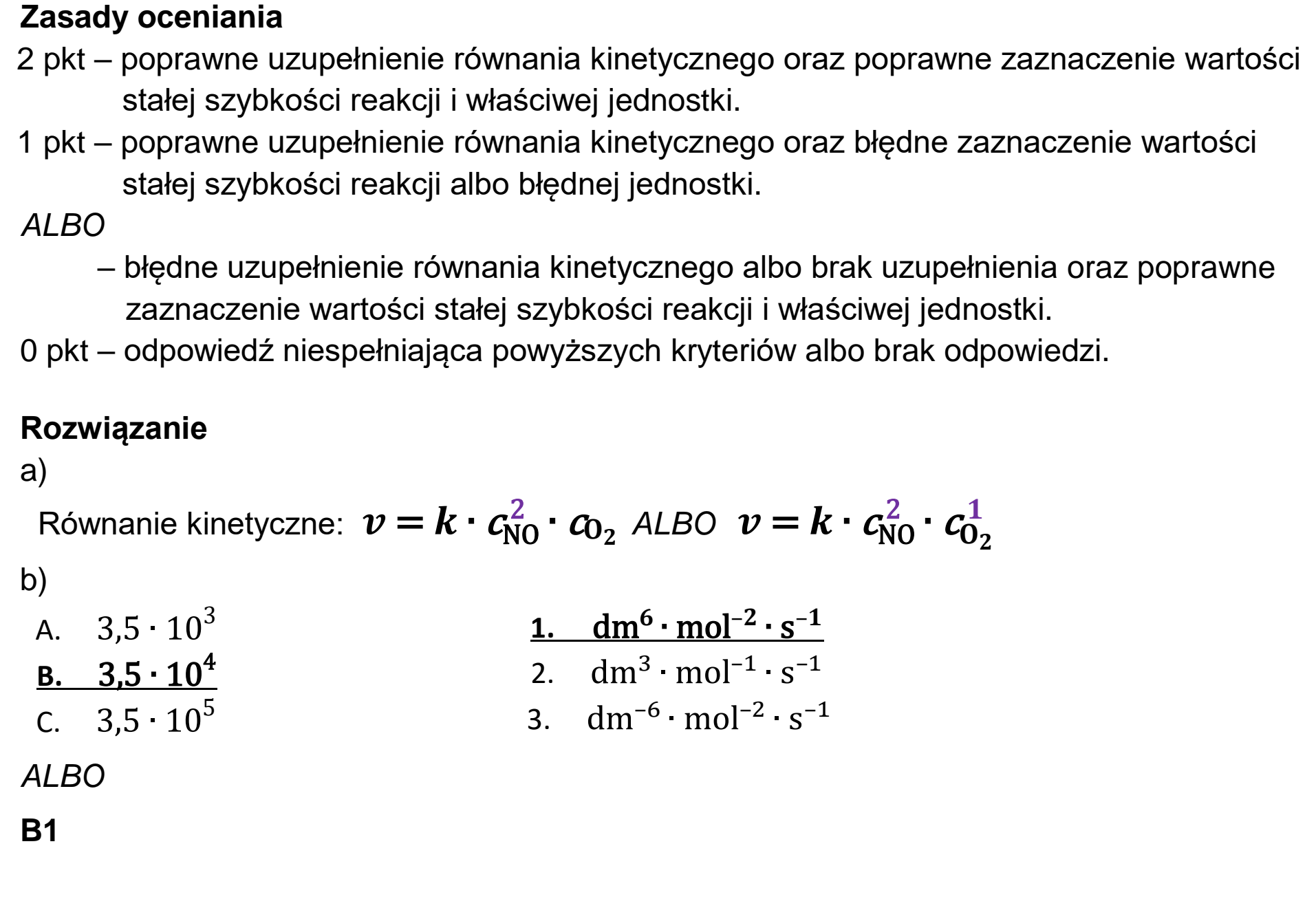 Matura dodatkowa, czerwiec 2025, odpowiedź do zadania 6