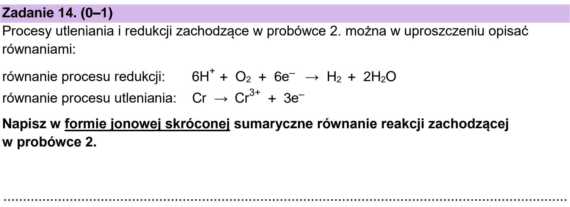 Matura dodatkowa, czerwiec 2025, podgląd zadania 14