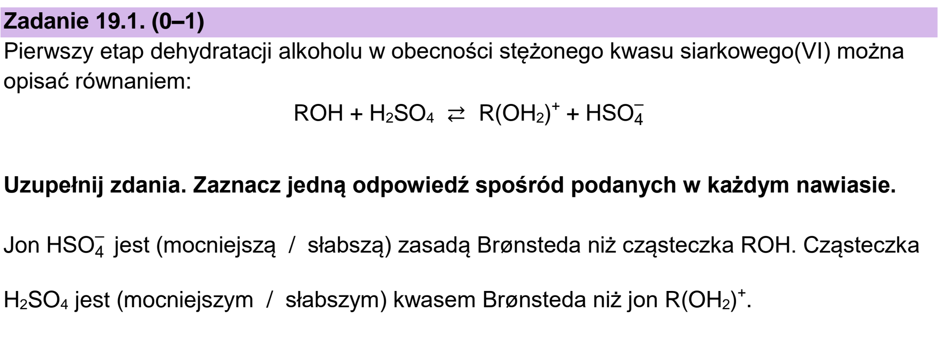 Matura dodatkowa, czerwiec 2025, zadanie 19.1