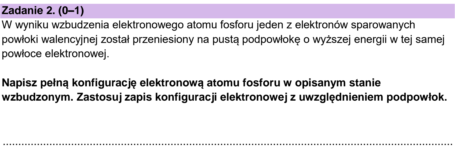 Matura dodatkowa, czerwiec 2025, podgląd zadania 2