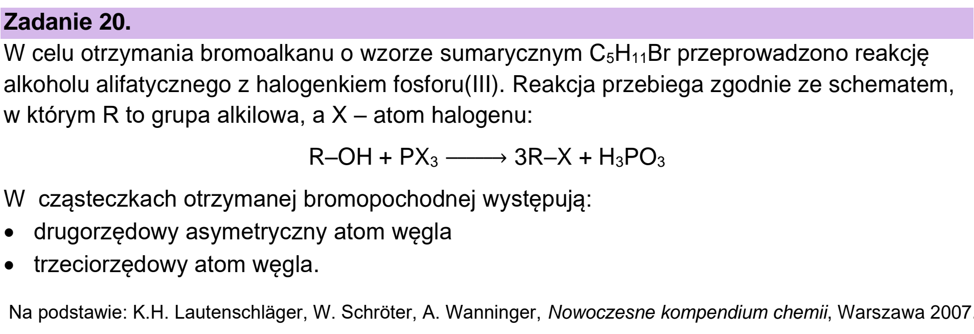 Matura dodatkowa, czerwiec 2025, wstęp zadania 20