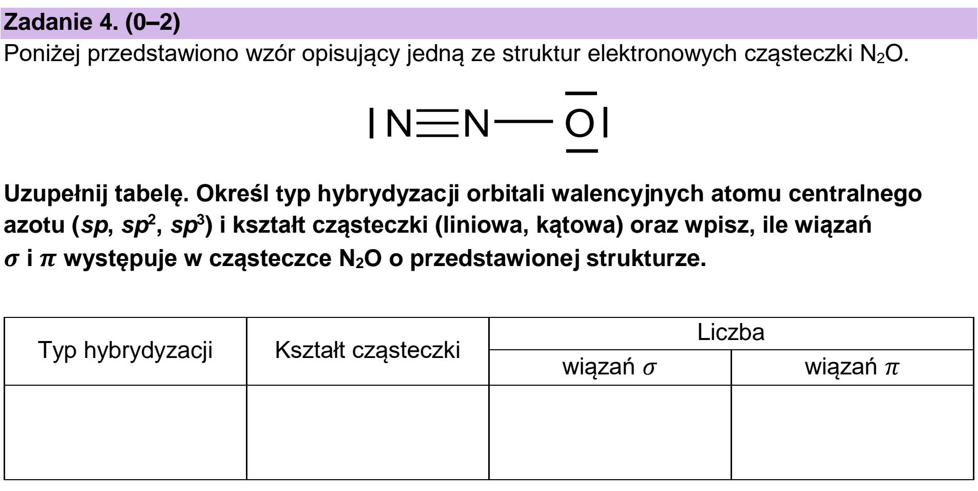 Matura dodatkowa, czerwiec 2025, podgląd zadania 4