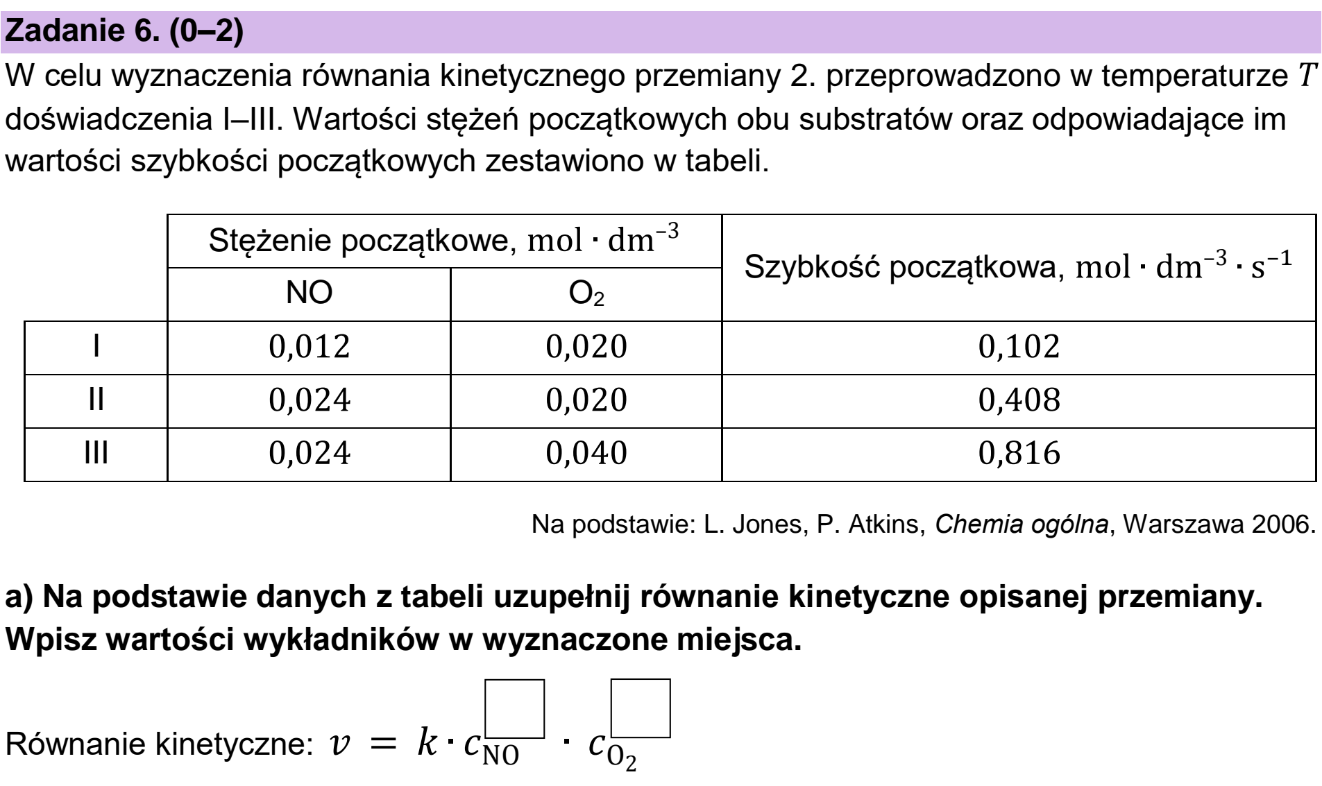 Matura dodatkowa, czerwiec 2025, podgląd zadania 6, fragment 1