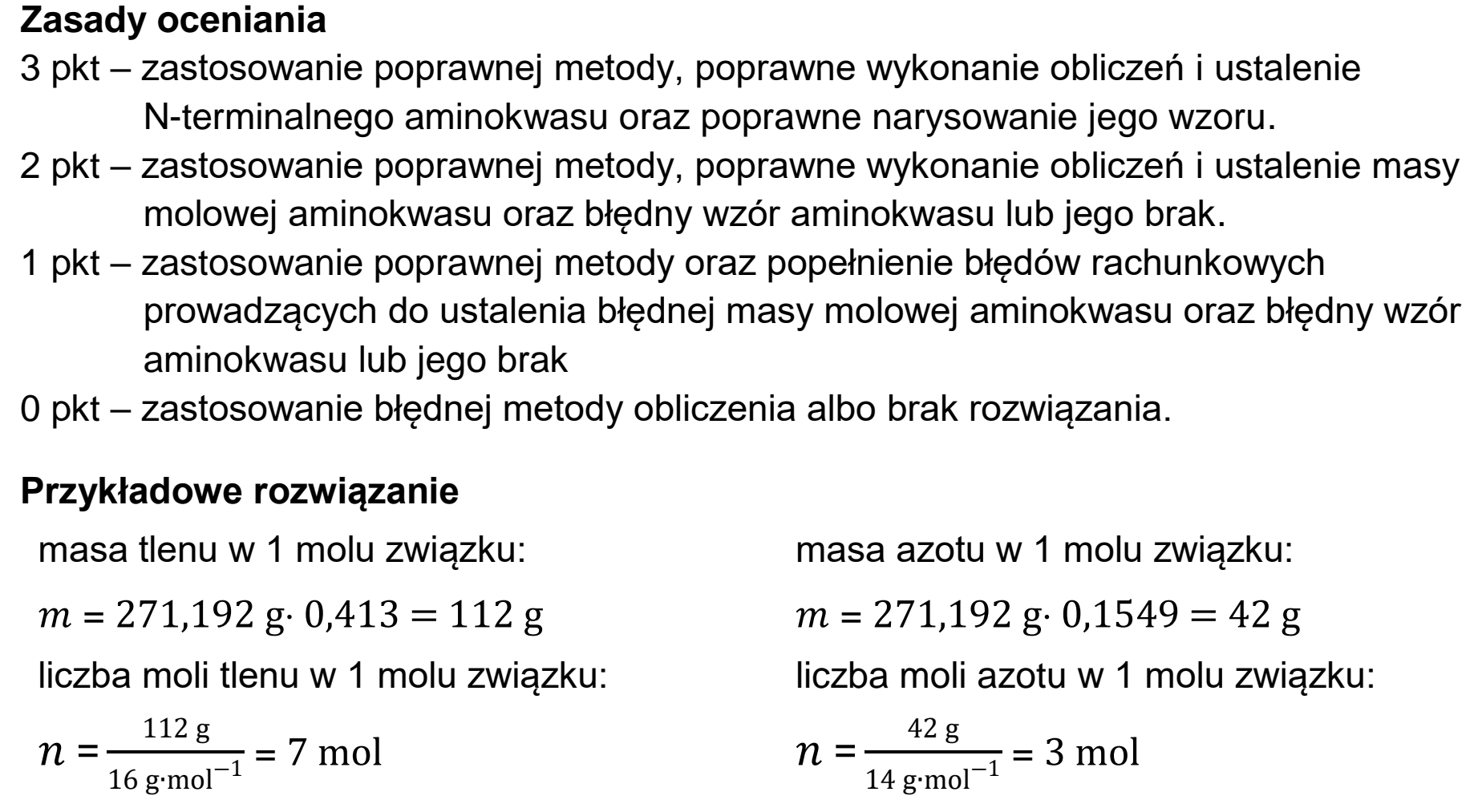 Matura dodatkowa, czerwiec 2026, odpowiedź do zadania 29