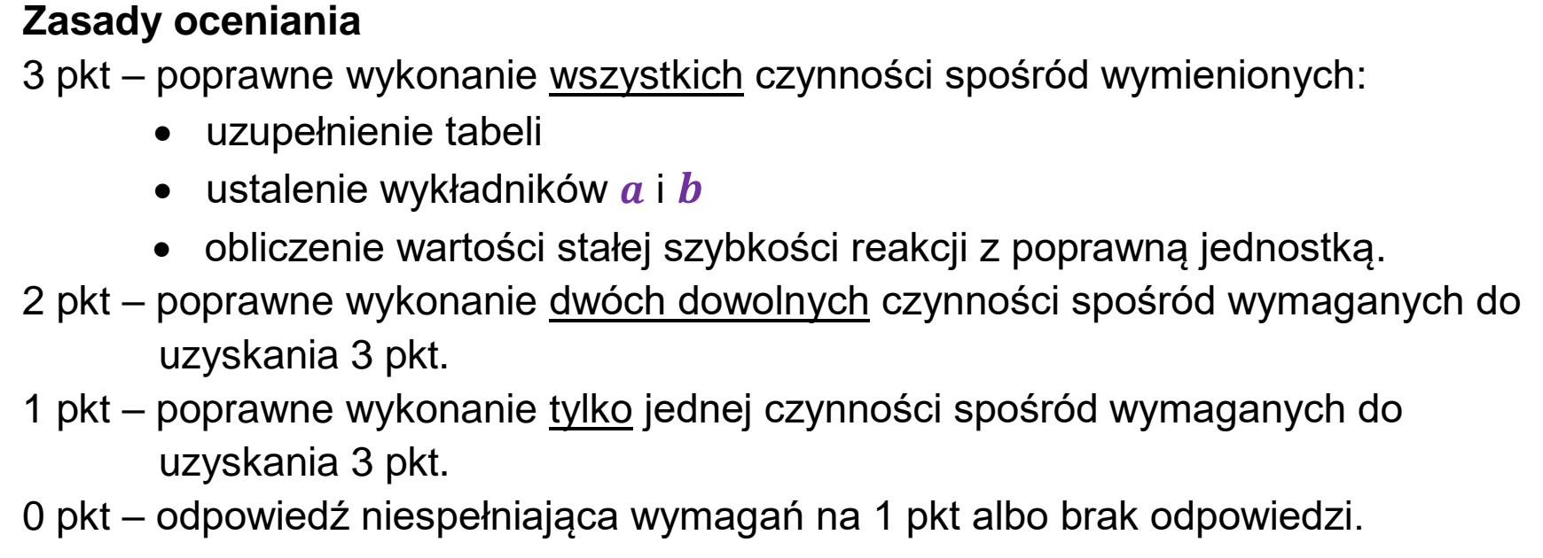 Matura dodatkowa, czerwiec 2026, odpowiedź do zadania 8