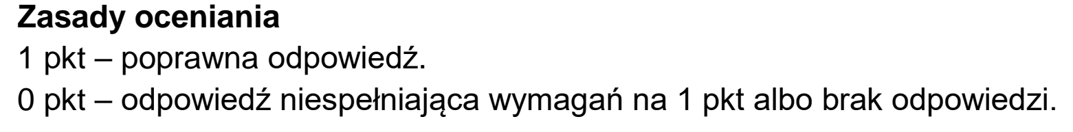 Matura dodatkowa, czerwiec 2026, odpowiedź do zadania 9.1, fragment 1