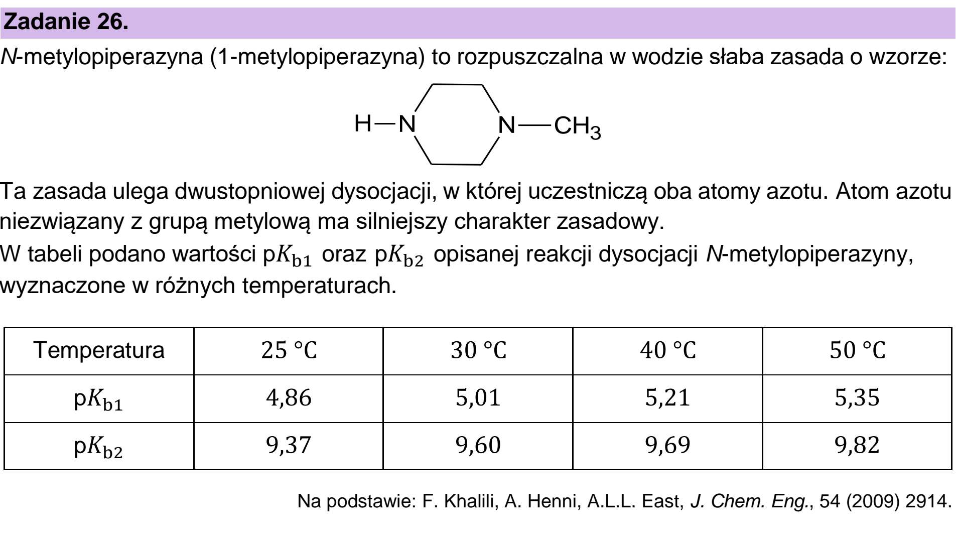 Matura dodatkowa, czerwiec 2026, wstęp zadania 26