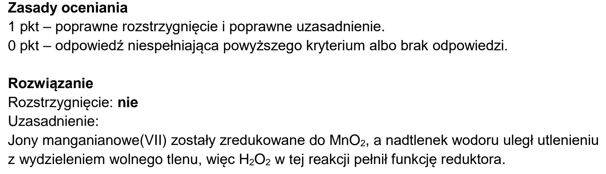 Matura próbna, grudzien 2022, odpowiedź do zadania 12.2