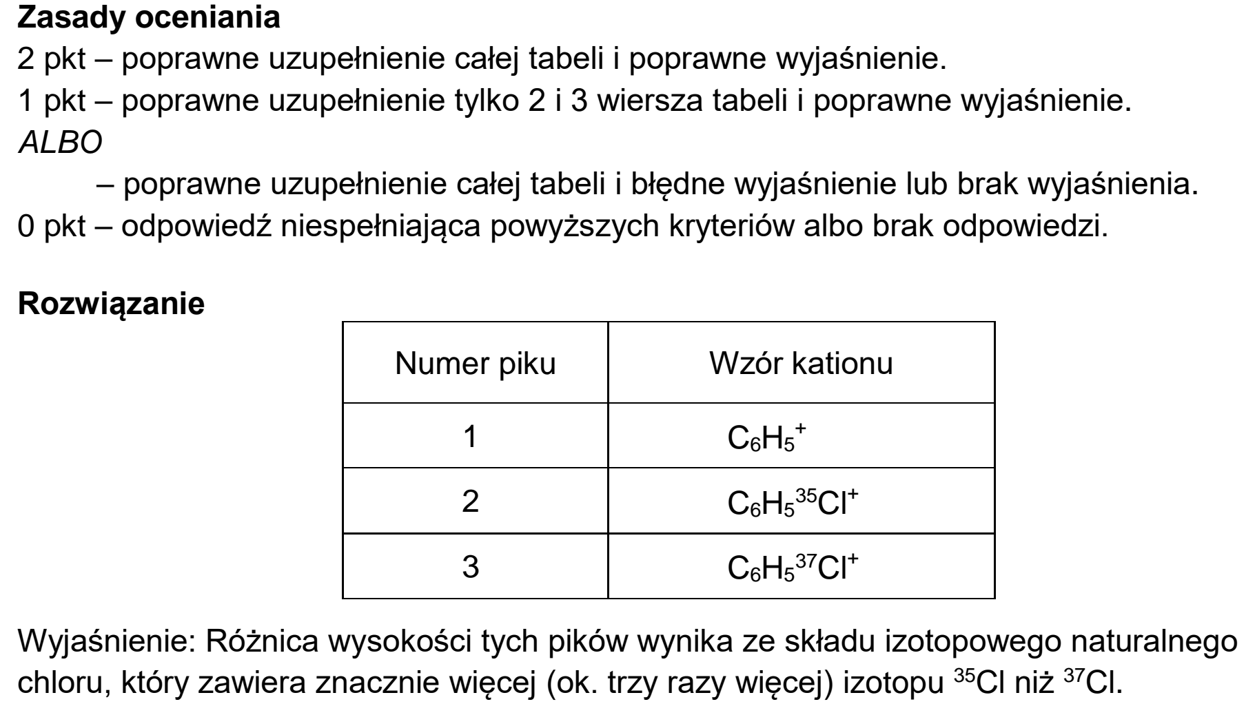 Matura próbna, grudzien 2022, odpowiedź do zadania 21
