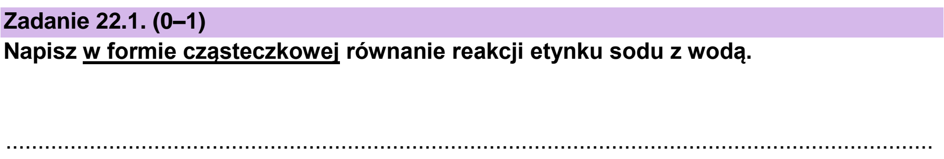 Matura próbna, grudzien 2022, zadanie 22.1