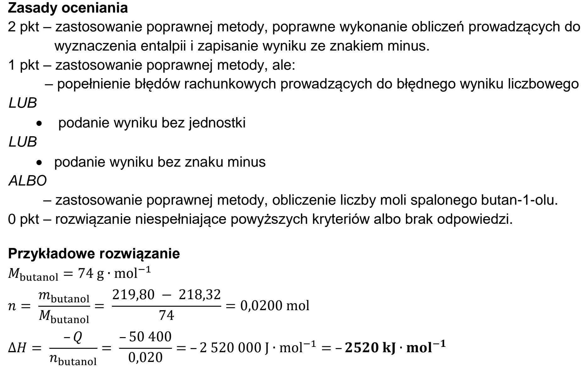 Matura próbna, grudzien 2024, odpowiedź do zadania 11.2
