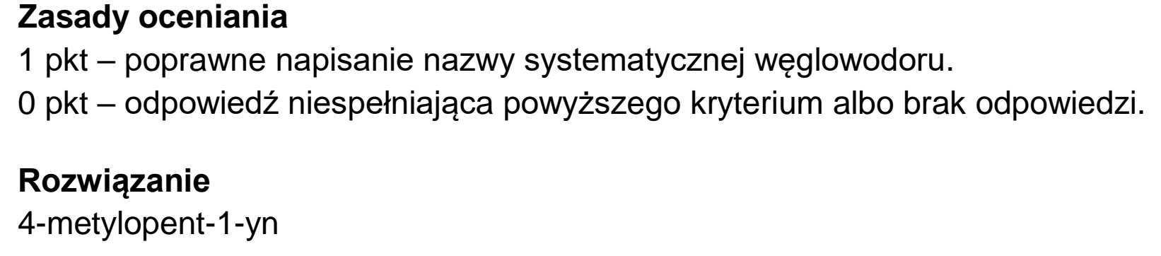 Matura próbna, grudzien 2024, odpowiedź do zadania 18.1