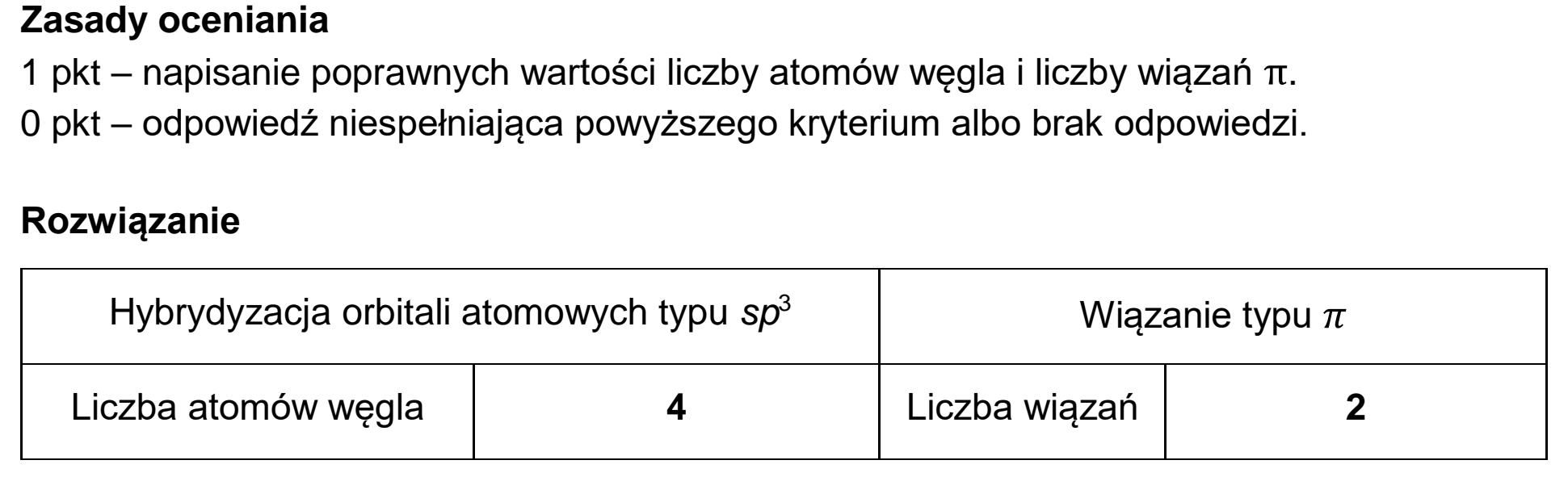 Matura próbna, grudzien 2024, odpowiedź do zadania 18.2